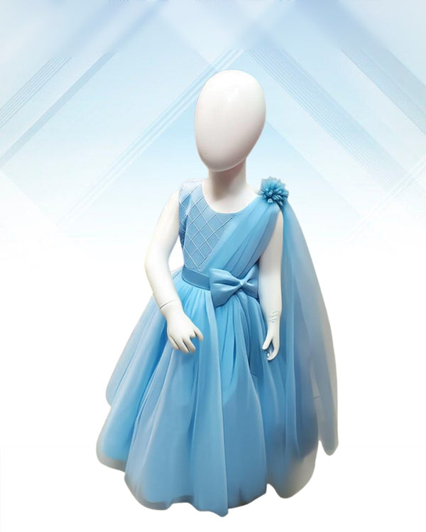 One-side dupatta frock